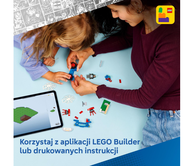 LEGO Marvel 11206 Spidey na motocyklu kontra Rhino - 1473401 - zdjęcie 6